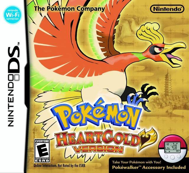 Big Box Pokemon HeartGold Version W/ PokeWalker (Nintendo DS) (ONLINE ORDER ONLY)