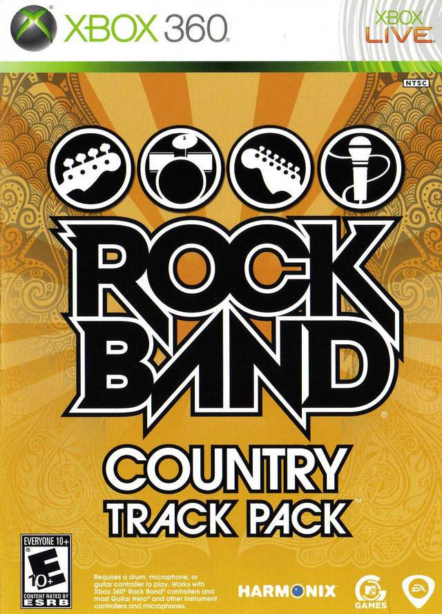 Rock Band Track Pack: Country (Xbox 360) (ONLINE ORDER ONLY)