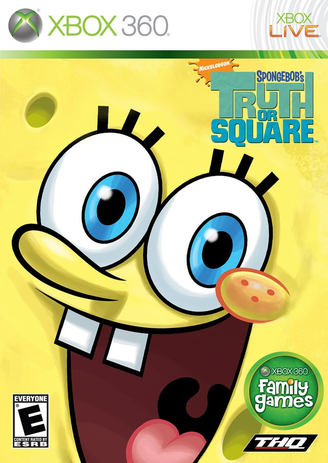 SpongeBob's Truth Or Square (Xbox 360) (ONLINE ORDER ONLY)