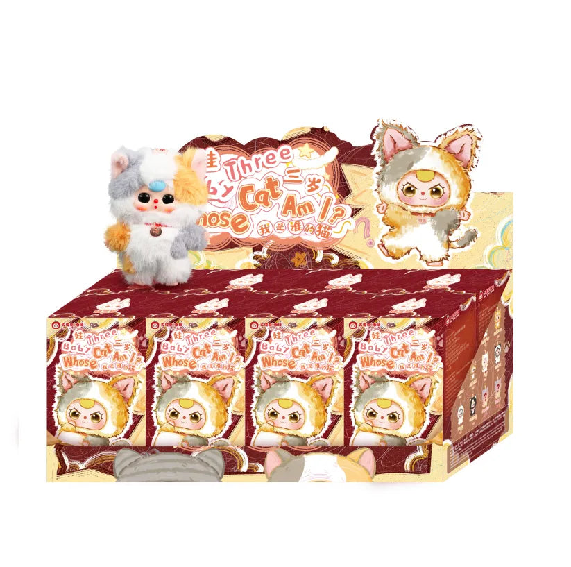 Baby Three Whose Cat is This? Plush Series Blind Box (ONLINE ORDER ONLY)