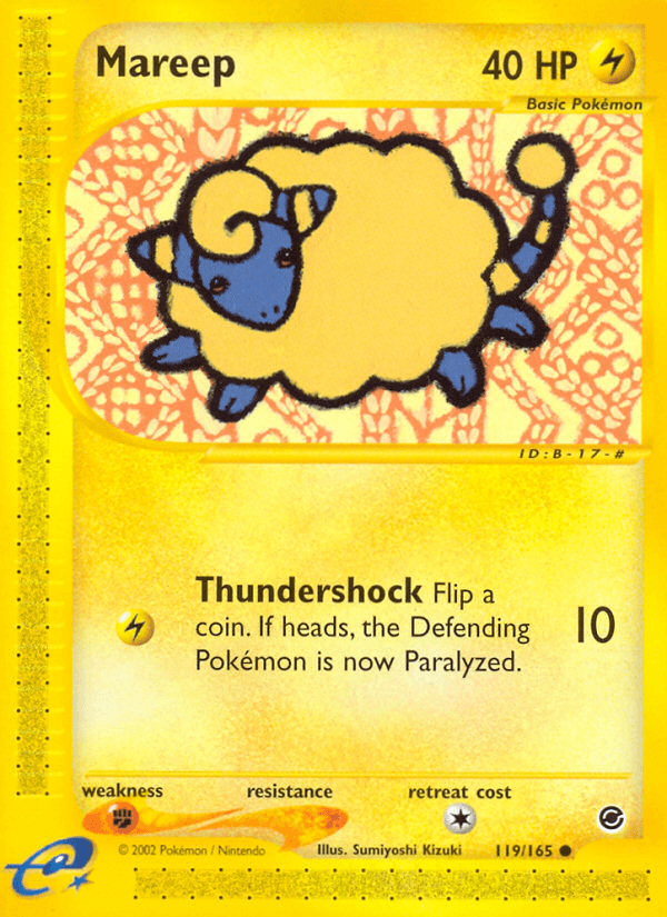 Mareep (119/165) [Expedition: Base Set] (Online Only)
