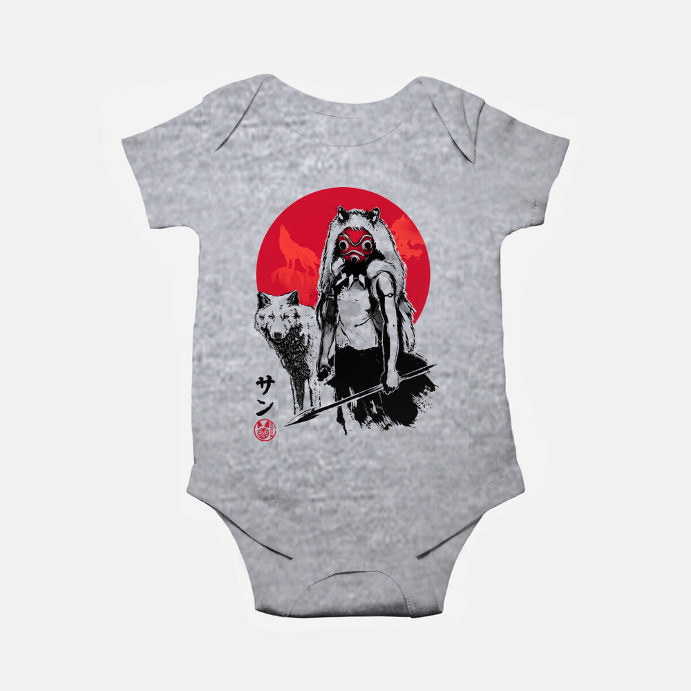 Wolf Girl Sumi-e (Online Order Only)