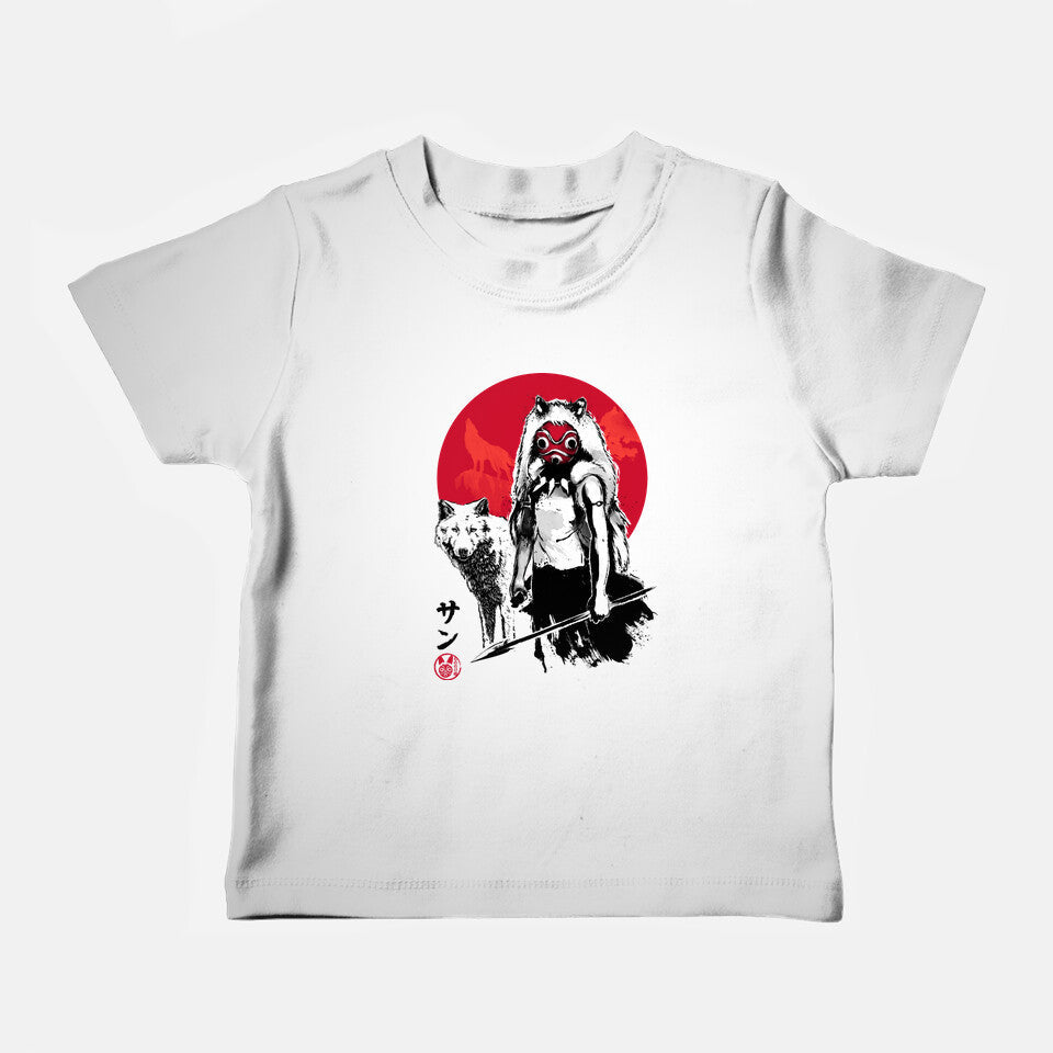 Wolf Girl Sumi-e (Online Order Only)