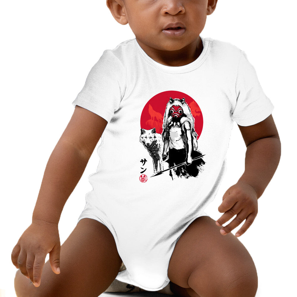 Wolf Girl Sumi-e (Online Order Only)