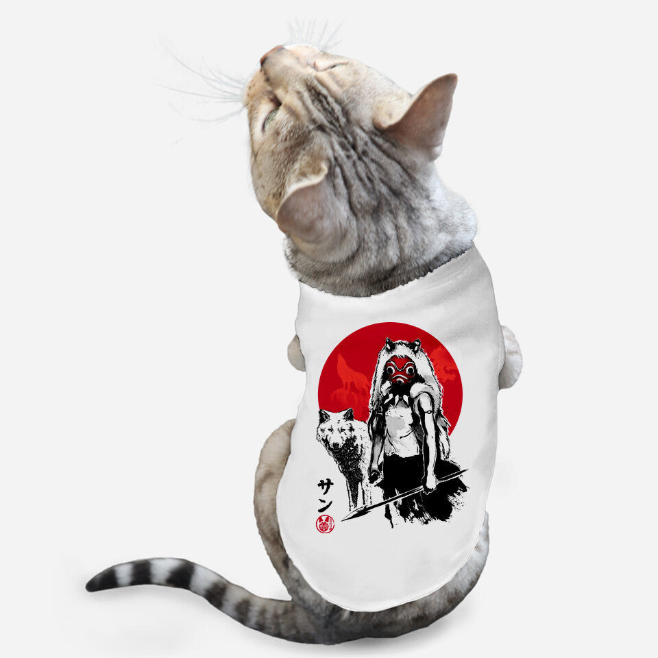 Wolf Girl Sumi-e (Online Order Only)