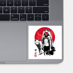 Wolf Girl Sumi-e (Online Order Only)