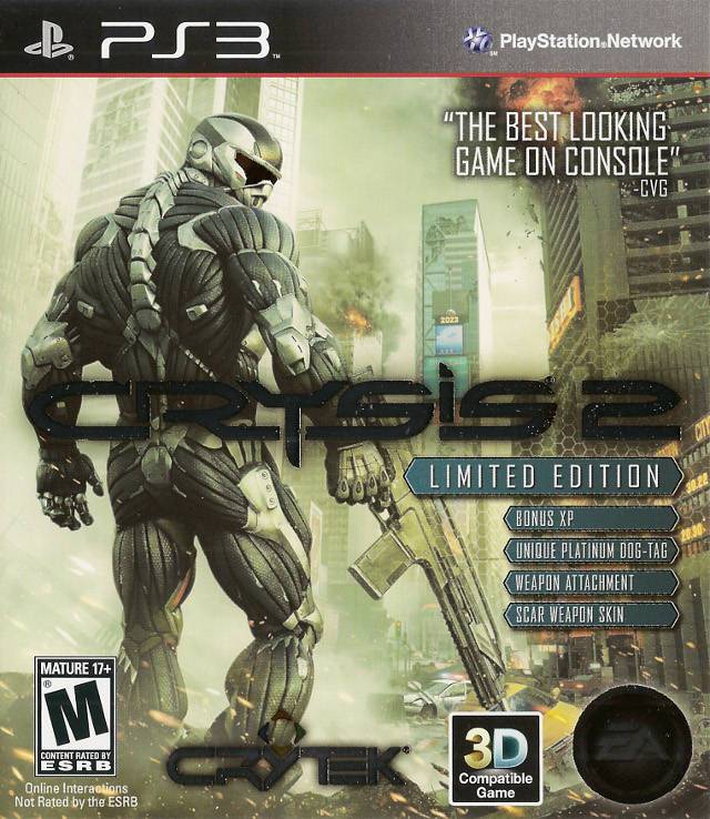 Crysis 2 Limited Edition (Playstation 3) (Online Order Only)