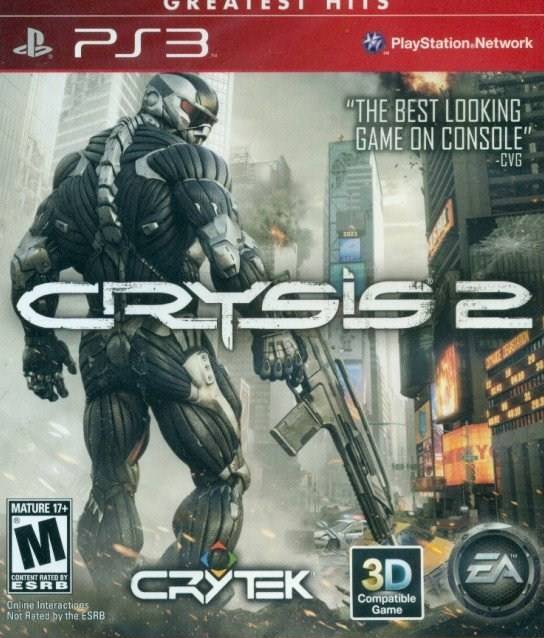 Crysis 2 (Greatest Hits) (Playstation 3) (Online Only)