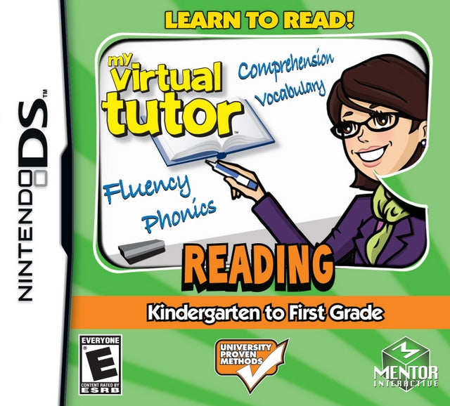 My Virtual Tutor: Reading Kindergarten to First Grade (Nintendo DS) (ONLINE ORDER ONLY)