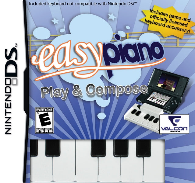 Easy Piano (Nintendo DS) (ONLINE ORDER ONLY)