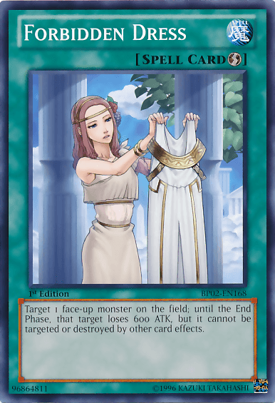 Forbidden Dress [BP02-EN168] Common (ONLINE ORDER ONLY)