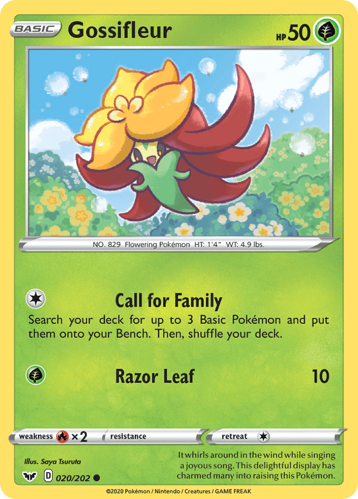 Gossifleur (020/202) [Sword & Shield: Base Set] (Online Only)