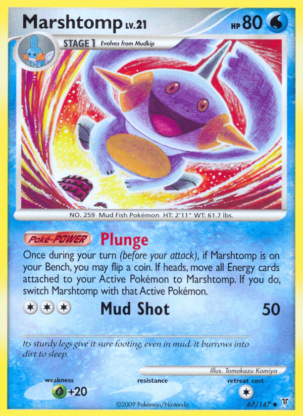 Marshtomp (67/147) [Platinum: Supreme Victors] (Online Only)