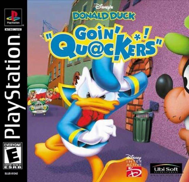Disney's Donald Duck: Goin' Quackers! (Playstation) (ONLINE ORDER ONLY)