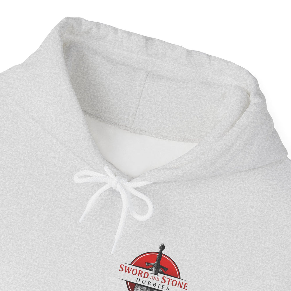 Logo Hoodie - Sword and Stone Hobbies - Ash (ONLINE ORDER ONLY)
