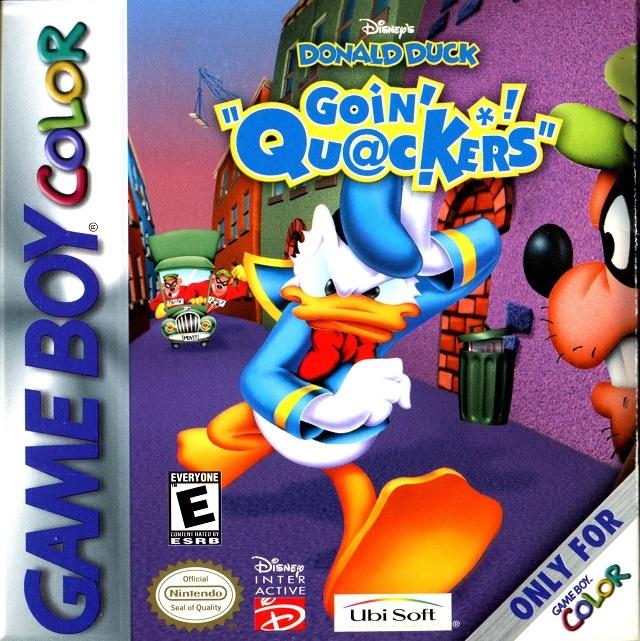 Disney's Donald Duck: Goin' Quackers! (Gameboy Color) (ONLINE ORDER ONLY)