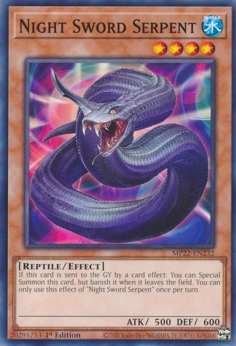 Night Sword Serpent [MP22-EN232] Common (ONLINE ORDER ONLY)