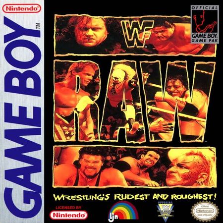 WWF Raw (Gameboy) (ONLINE ORDER ONLY)