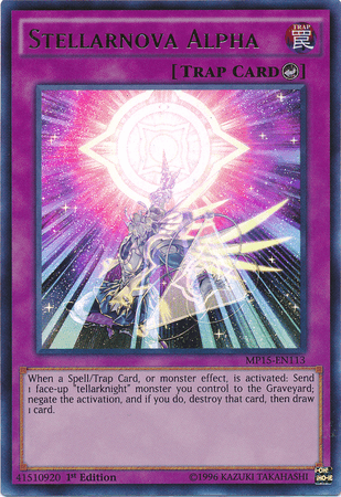 Stellarnova Alpha [MP15-EN113] Ultra Rare (ONLINE ORDER ONLY)