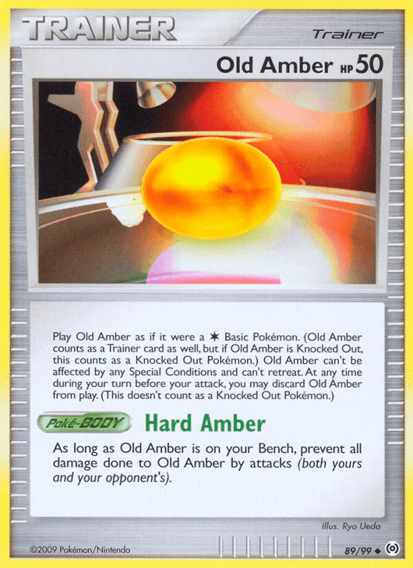 Old Amber (89/99) [Platinum: Arceus] (Online Only)