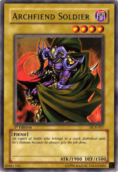 Archfiend Soldier [DCR-057] Rare (ONLINE ORDER ONLY)