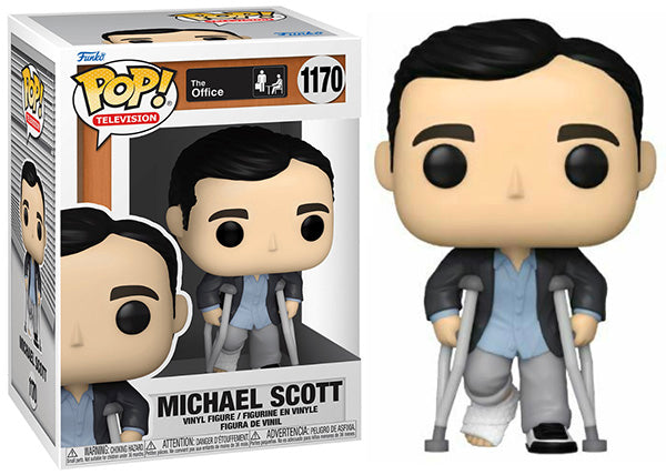 Michael Scott (Crutches, The Office) 1170 (Online Order Only)
