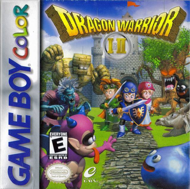 Dragon Warrior I and II (Gameboy Color) (ONLINE ORDER ONLY)