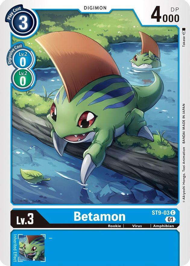 Betamon [ST9-03] [Starter Deck: Ultimate Ancient Dragon] (ONLINE ORDER ONLY)