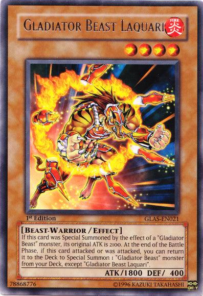 Gladiator Beast Laquari [GLAS-EN021] Rare (ONLINE ORDER ONLY)
