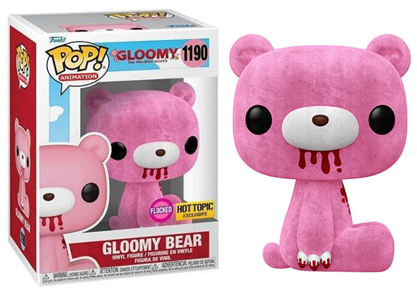 Gloomy Bear (Pink, Flocked) 1190 - Hot Topic Exclusive (Online Order Only)