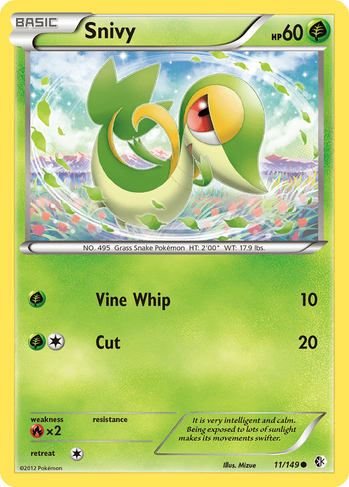 Snivy (11/149) [Black & White: Boundaries Crossed] (Online Only)