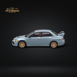 CM Model Mitsubishi Lancer Evolution IX Gray With Engine 1:64 (ONLINE ORDER ONLY)