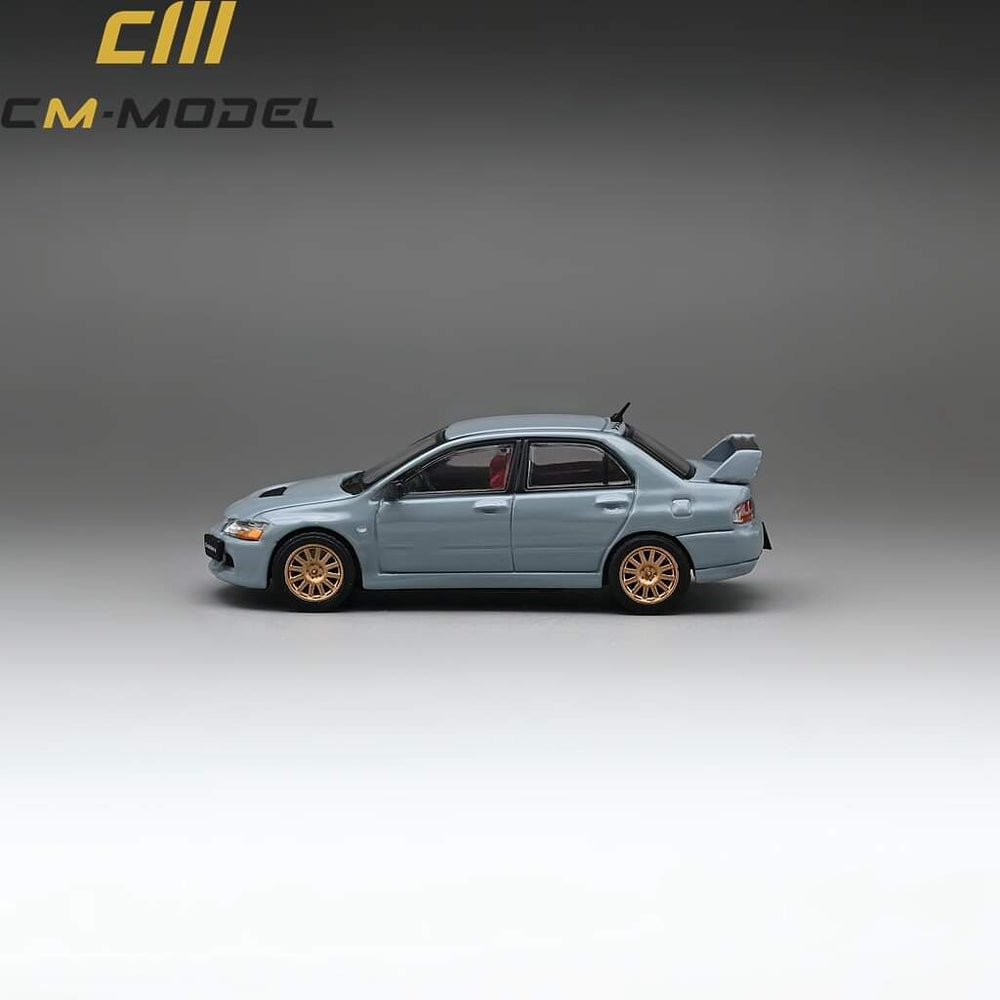 CM Model Mitsubishi Lancer Evolution IX Gray With Engine 1:64 (ONLINE ORDER ONLY)