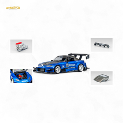 MicroTurbo Honda S2000 ENEOS #00 TOP FUEL - Candy Blue 1:64