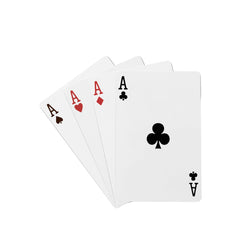 Regular Index 12 Cellophane-Wrapped Decks - Traditional Coated ACBL Bridge Playing Cards (ONLINE ORDER ONLY)