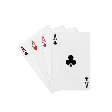 Regular Index 12 Cellophane-Wrapped Decks - Traditional Coated ACBL Bridge Playing Cards (ONLINE ORDER ONLY)