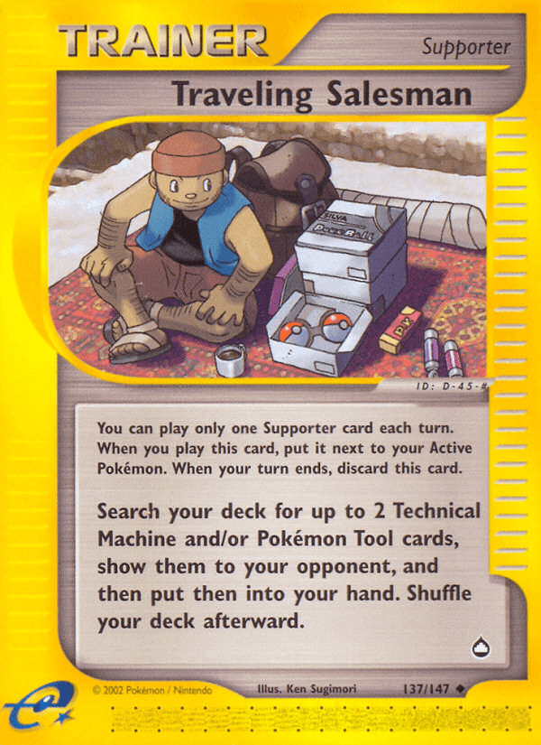 Traveling Salesman (137/147) [Aquapolis] (Online Only)