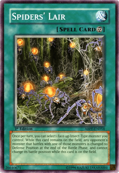 Spiders' Lair [ABPF-EN054] Common (ONLINE ORDER ONLY)