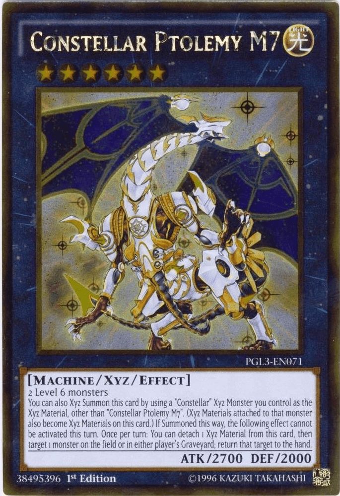 Constellar Ptolemy M7 [PGL3-EN071] Gold Rare (ONLINE ORDER ONLY)