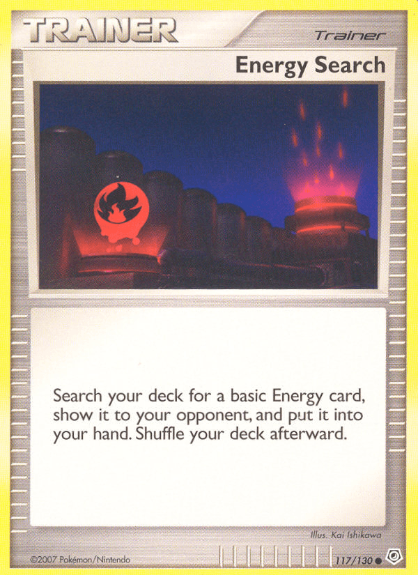 Energy Search (117/130) [Diamond & Pearl: Base Set] (Online Only)