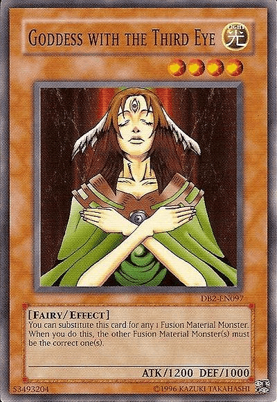 Goddess with the Third Eye [DB2-EN097] Common (ONLINE ORDER ONLY)