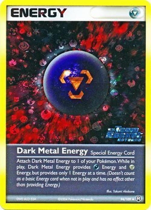Dark Metal Energy (94/109) (Stamped) [EX: Team Rocket Returns] (Online Only)