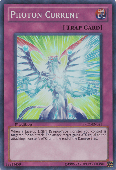 Photon Current [PRC1-EN023] Super Rare (ONLINE ORDER ONLY)