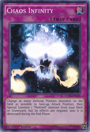 Chaos Infinity [LC5D-EN174] Super Rare (ONLINE ORDER ONLY)