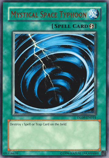 Mystical Space Typhoon (Bronze) [DL09-EN014] Rare (ONLINE ORDER ONLY)
