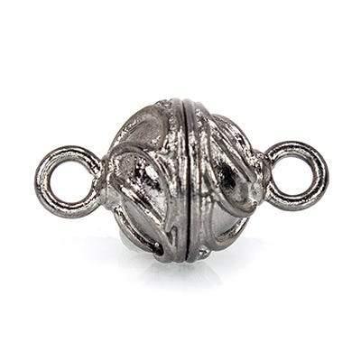 11mm Black Gold plated Copper Magnetic Clasp 1 piece (ONLINE ORDER ONLY)