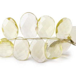 12-20mm Lemon Quartz Faceted Freeform Beads 8 inch 37 pieces (ONLINE ORDER ONLY)