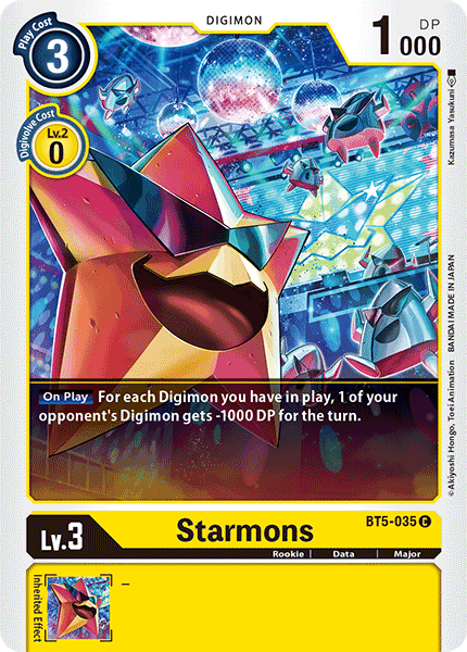 Starmons [BT5-035] [Battle of Omni] (ONLINE ORDER ONLY)