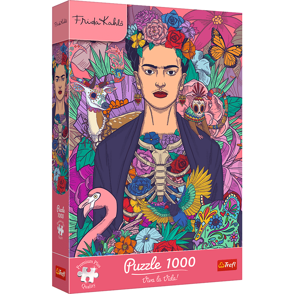 Trefl Premium Plus Frida Kahlo: Blossoming Soul 1000 Piece Puzzle (ONLINE ORDER ONLY)