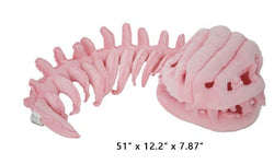 120 CENTIMETER (47 INCH) LONG DINOSAUR SKELETON PLUSH COSTUME (ONLINE ORDER ONLY)
